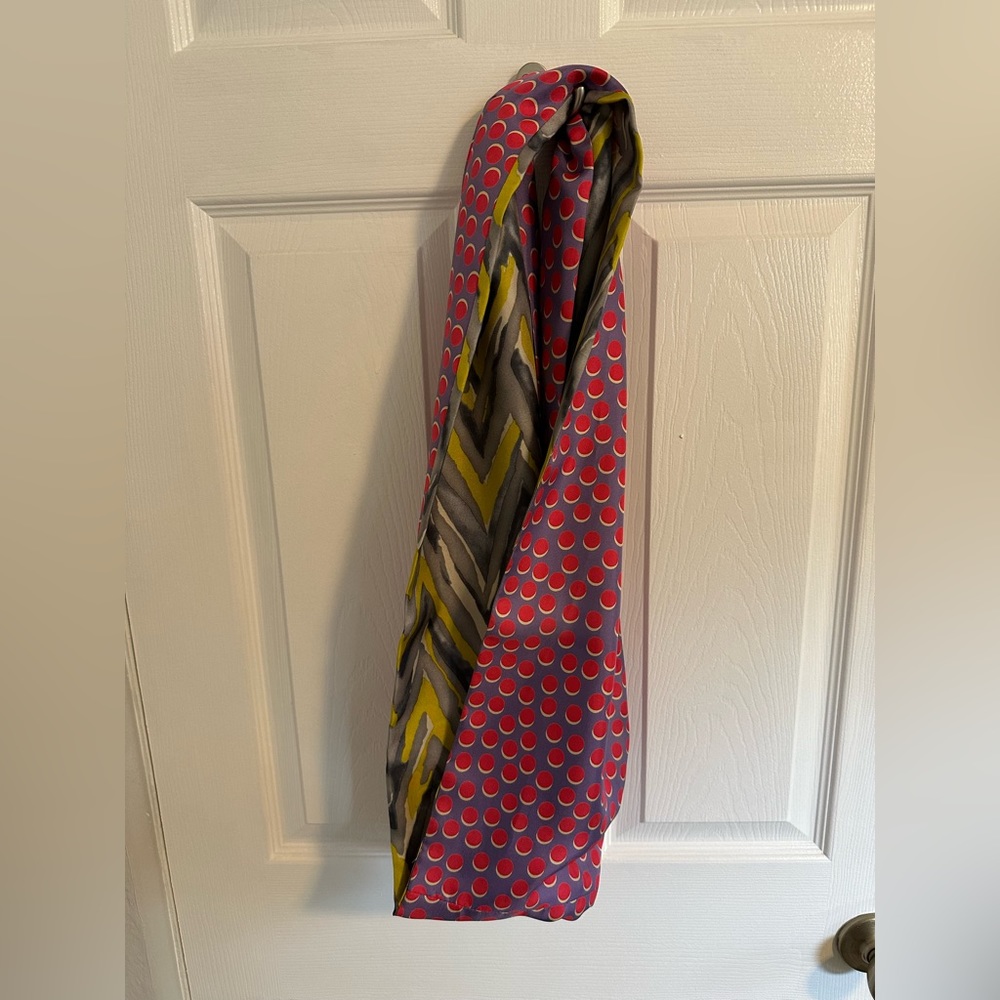 EUC Anthropologie Upside By Tucker Silk Scarf